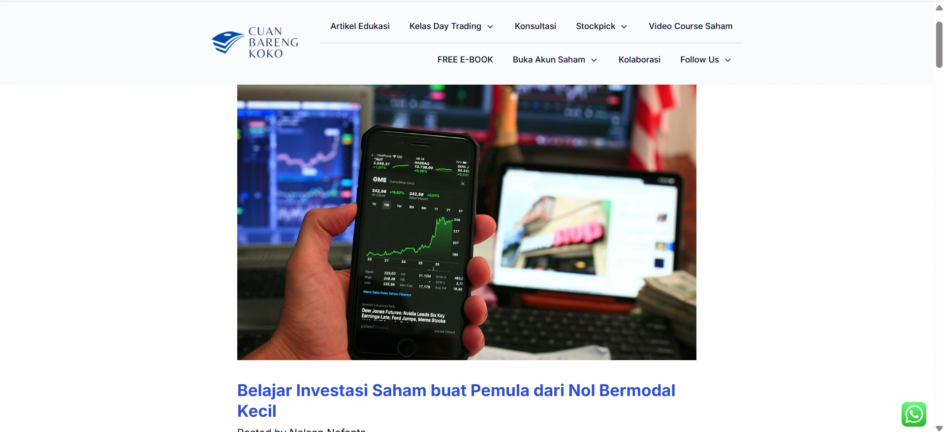 Belajar Investasi Saham untuk Mahasiswa, Bekal Finansial Sejak Dini